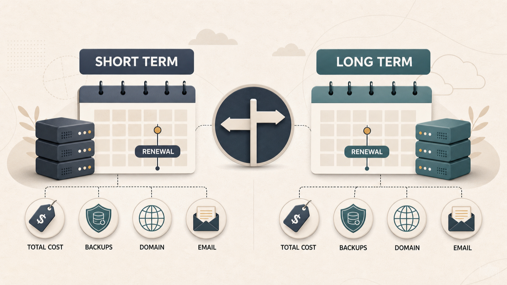 Editorial illustration for When to Buy or Switch Web Hosting Without Chasing a False Saving